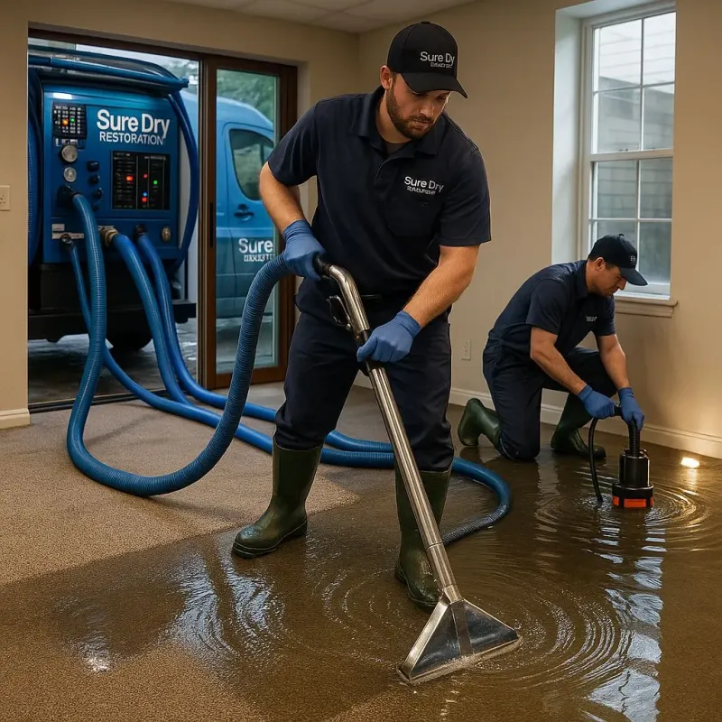 Water Extraction and Removal process in Yardley, PA